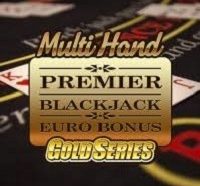 Multi Hand Premier Blackjack Gold Spiel